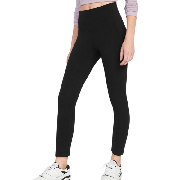 Old Navy Black Leggings Size S NWOT - Picture 1 of 7